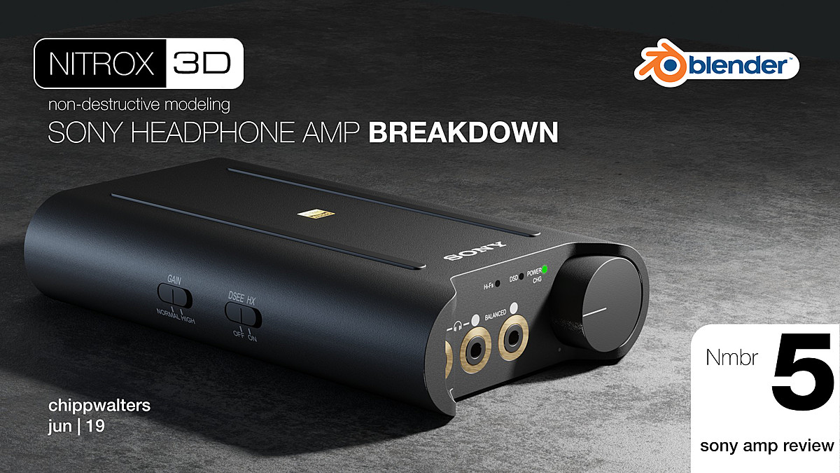 Lesson 5 — the Sony headphone amp breakdown